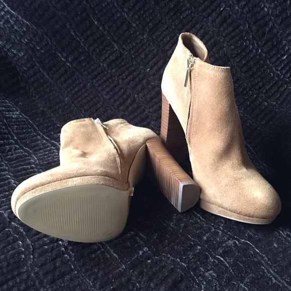 Suede Bootie, NWOT - Picture 2 of 3